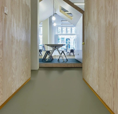 Forbo Marmoleum Decibel 335535 rosemary green фото 2 | FLOORDEALER